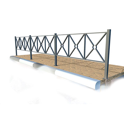 Пешеходные ограждения