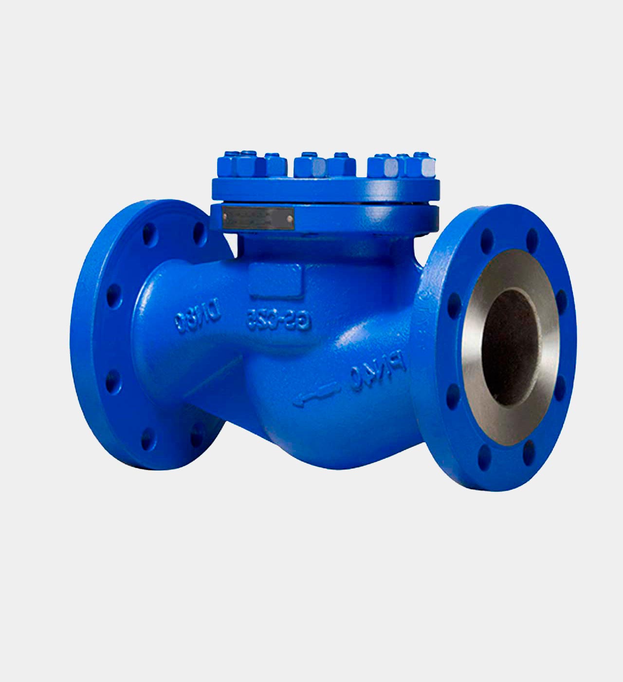 Клапан обратный поворотный 19нж76нж